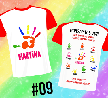Remera para egresaditos de Jardin de Infantes