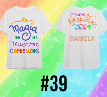 Remera para egresaditos de Jardin de Infantes