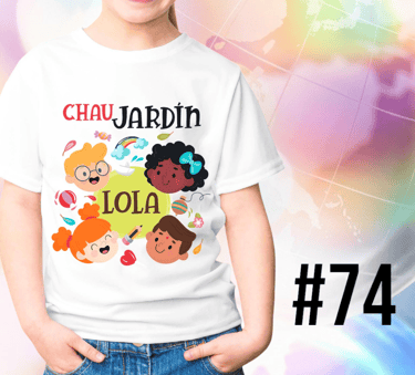 Remera para egresaditos de Jardin de Infantes
