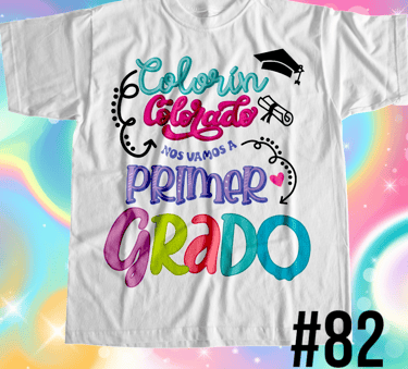 Remera para egresaditos de Jardin de Infantes