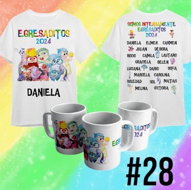 Remera para egresaditos de Jardin de Infantes