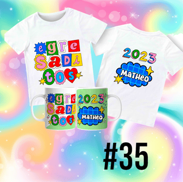 Remera para egresaditos de Jardin de Infantes