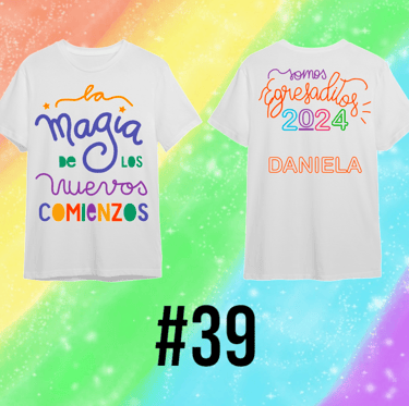 Remera para egresaditos de Jardin de Infantes
