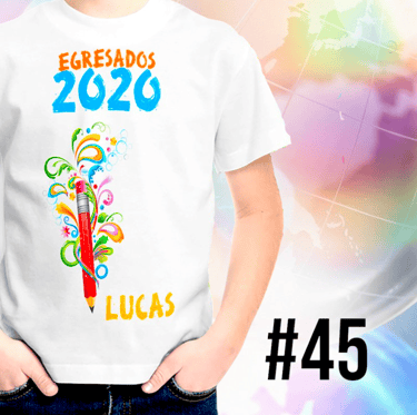 Remera para egresaditos de Jardin de Infantes