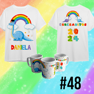 Remera para egresaditos de Jardin de Infantes