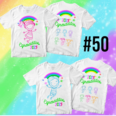 Remera para egresaditos de Jardin de Infantes