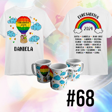 Remera para egresaditos de Jardin de Infantes