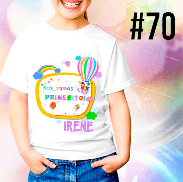 Remera para egresaditos de Jardin de Infantes